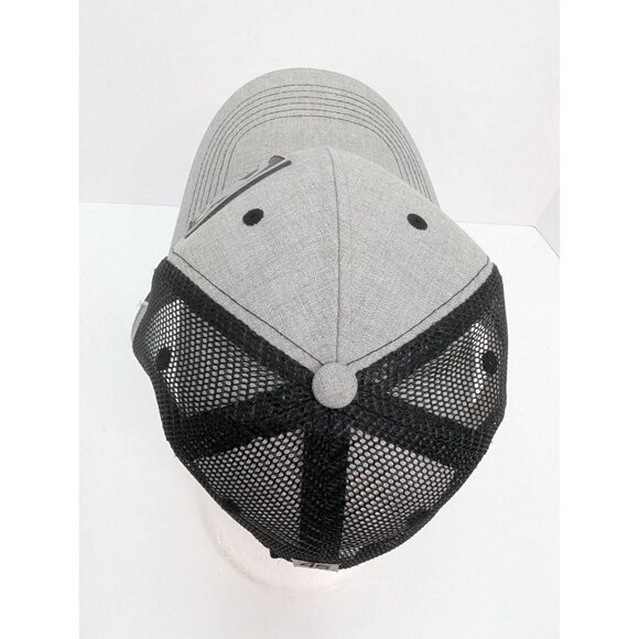 Bennett Safety Is Priority One 45 Years Men Gray Mesh Back Adj Strap Back Cap - Picture 5 of 9